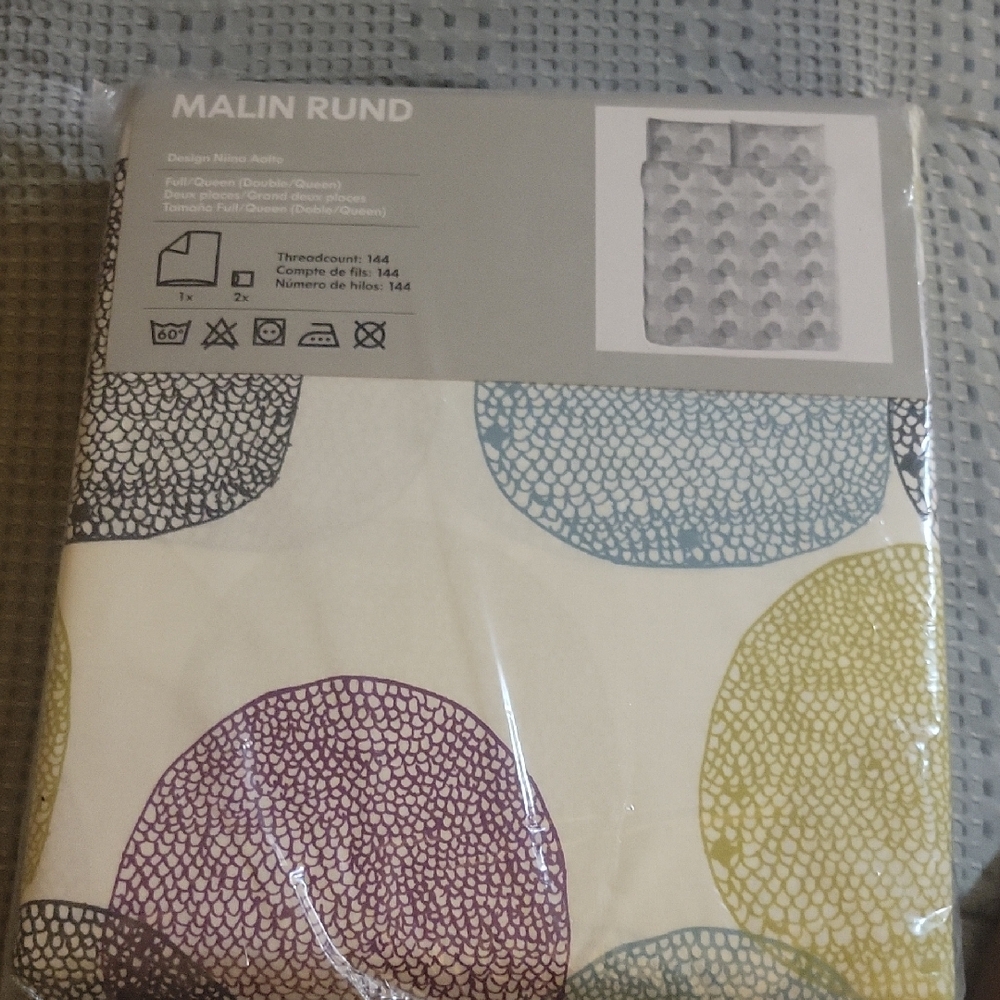 Malin Rund Patterned Duvet Cover